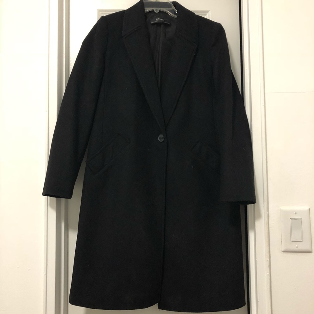 Zara long pea coat